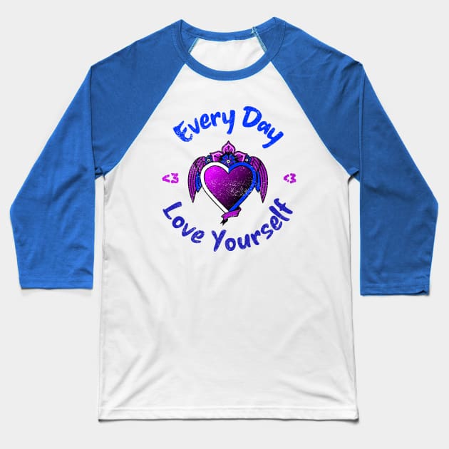 The Heart Collection EDBY #1 Baseball T-Shirt by VashiMerch